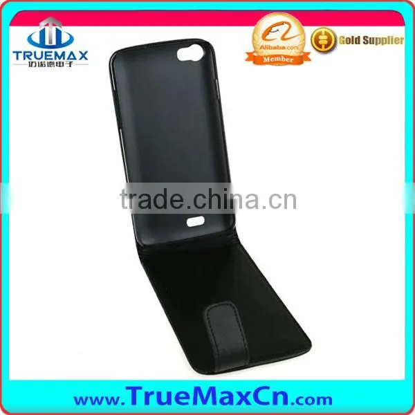 Cell Phone Accessories Display PU Leather Flip Cover Case for WIKO Lenny photo-3