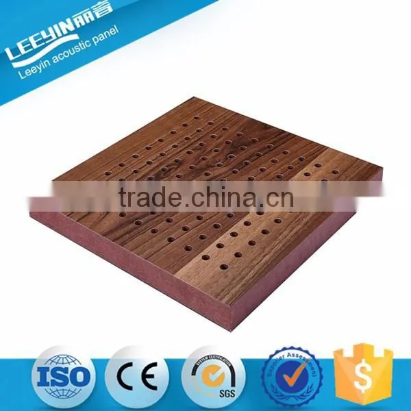 Sound Absorption Wooden Perforated Acoustic Panel