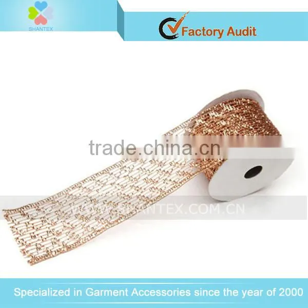 Hot Sale Wired Christmas Ribbon Gift Ribbon With Good Quality Quality Choice photo-6