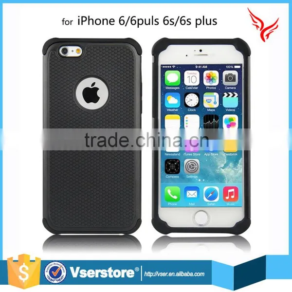 Fashion 2 in 1 Armor Mobile Cell Phone Case for Iphone 6 6s PC+TPU Cell Phone Cover photo-6