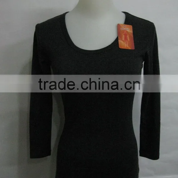 Winter Men Women Thermal Underwear Functional T Shirt photo-3