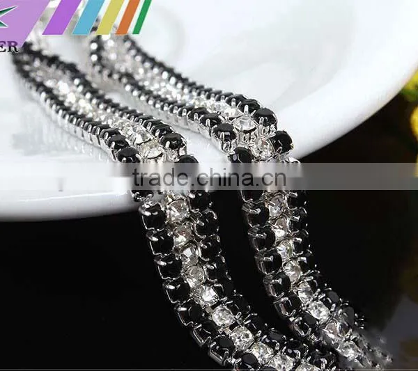 Bling Bling Fashion Latest Fancy Rhinestone Cup Chian For Garments,bags,shoes Decorations YSC12 photo-3