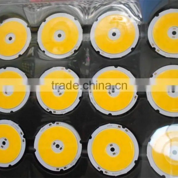 Epistar Bridgelux COB LED chip round high bright RA>85 high lumen 3W 5W 7W 9W 10W 12W 15W 18W 20W 30W                        
                                                Quality Choice