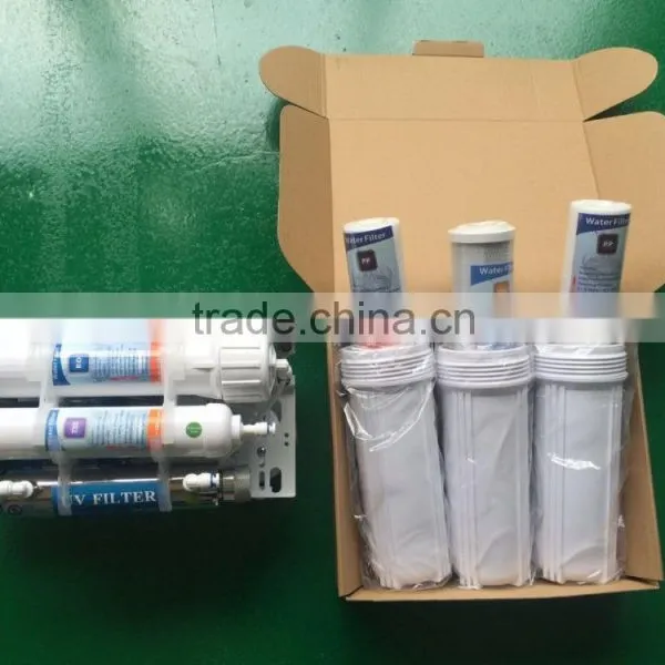 Best Price 6 Stages Water Filter Reverse Osmosis System China With uv Sterilizer Purifier ro Machine for Home photo-6