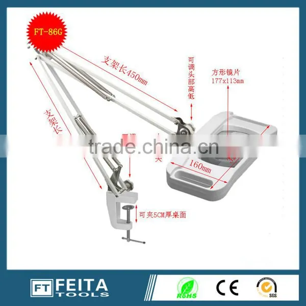 Professional High Reliable And Long Lasting Of Multifunctional Desk Top Magnifying Lamp With LED Skin Analyser photo-3