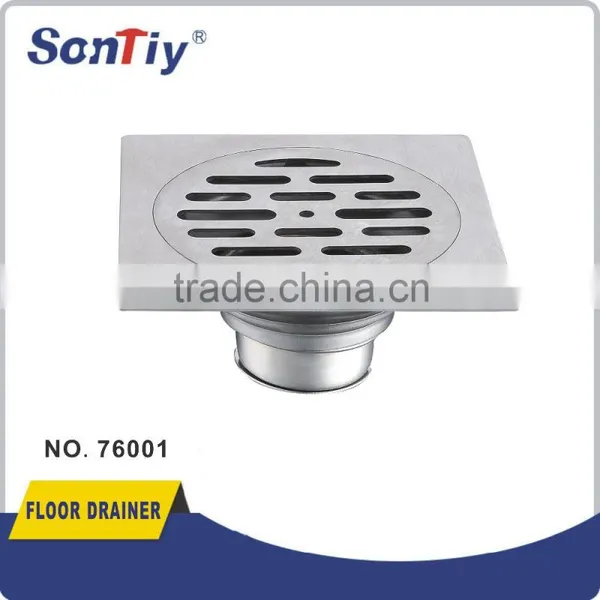 Stainless Steel Floor Drainer for Bathroom Set 76001