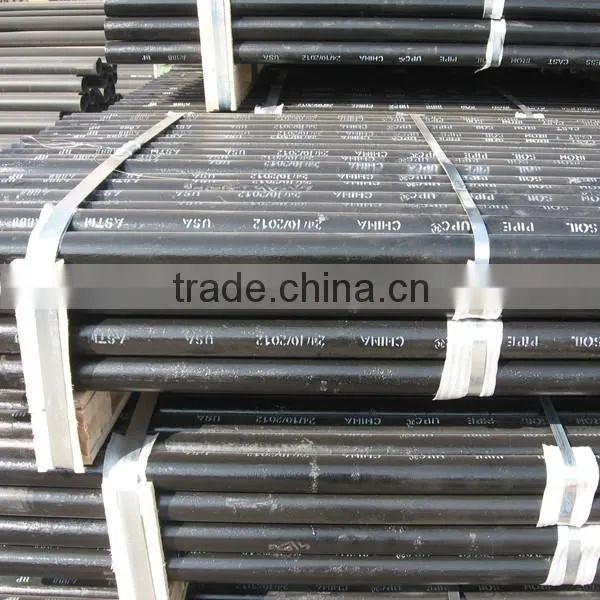 ASTM A888 All Inch Black Cast Iron Pipe Made in China photo-4