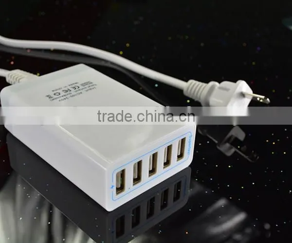 Portable Mobile Phone 5 Port Usb Charger photo-2