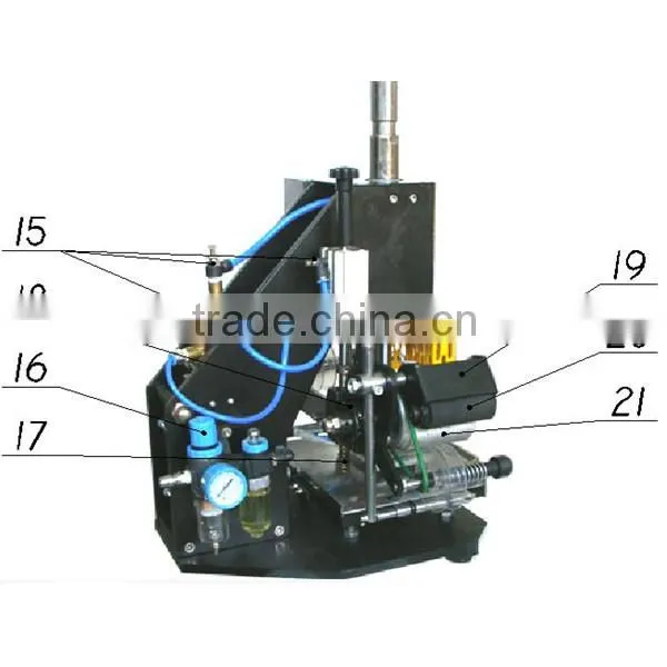 TAM-90 Mini Pneumatic Hot Stamping Machine photo-3