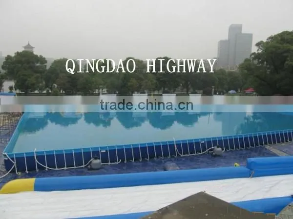 Hot Selling PVC Steel Frame Swimming Pool for Children and Adults