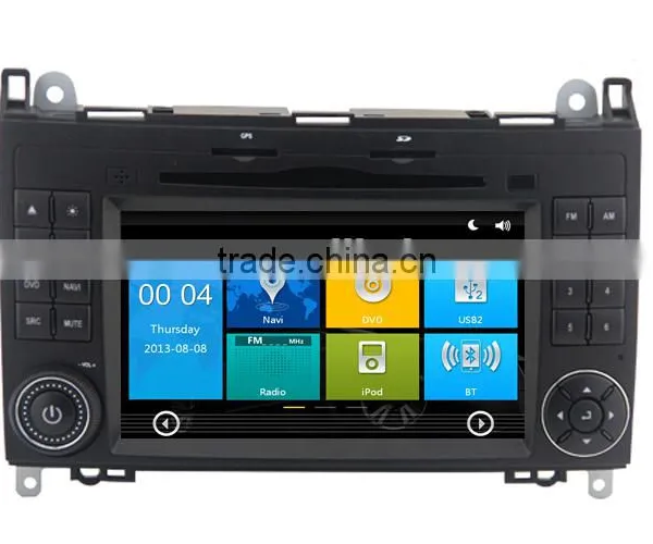 7inch Touch Screen In-dash Car Dvd for R300 B200 BLK20 R350 With 3G WiFi OBDII DVR Function photo-5