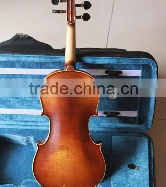 (FV-13E) Solid Violin Handmade Violin Ebony Parts photo-2