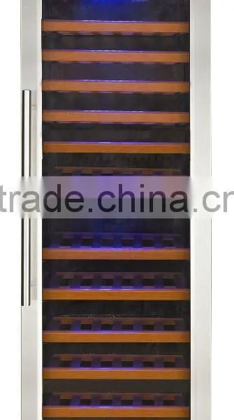 480L Dual Zone Used Wood Wine Refrigerator