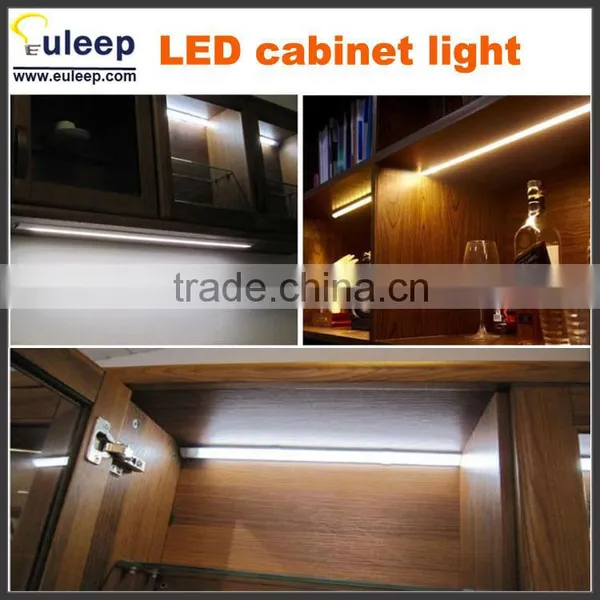 Diffuse PC Cover,ressessed in Installation,aluminum Profile 12-Inch Led Cabinet Light Use for Decrating photo-2