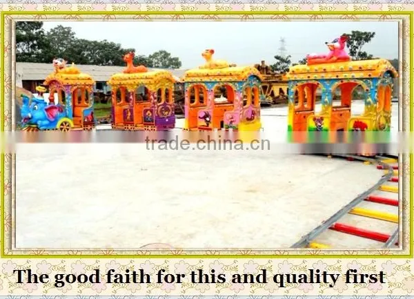 Most Attractive for Kids Elephant Train Track 14seats for Sale photo-5