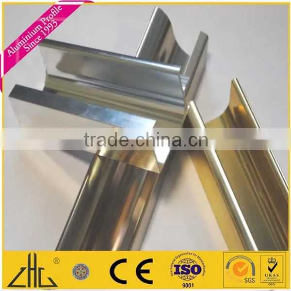 Wholesale Aluminum Profile Stainless Steel S/s Finish Aluminum Profile photo-4