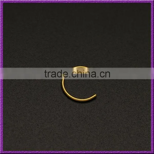 Unique 316L Best-selling Gold Plated Body Jewelry Nose Stud Piercing photo-2