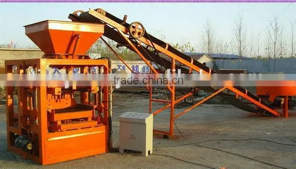 QTJ4-26D Cement Brick Raw Material and Yes Automatic Brick Maker Machine photo-2