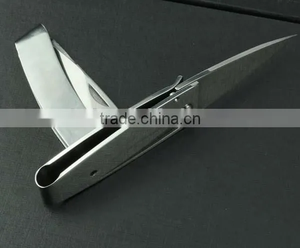 OEM Hot Selling Folding Knife Logo Print 440C Steel Knife UD401932 photo-3