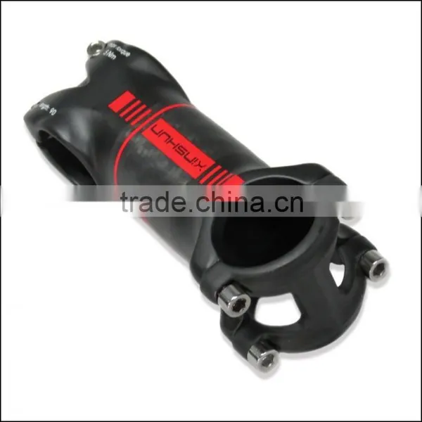 New Xinshun Aluminium Carbon Stem Mtb 6 17 Degrees Road Bicycle Accessories Bike Parts Black 90-110mm ST2309 photo-6