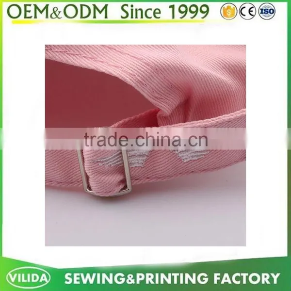 100% Cotton Twill Fancy Embroidery 6-panel Baseball Cap Sports Cap and Hats for Women photo-4