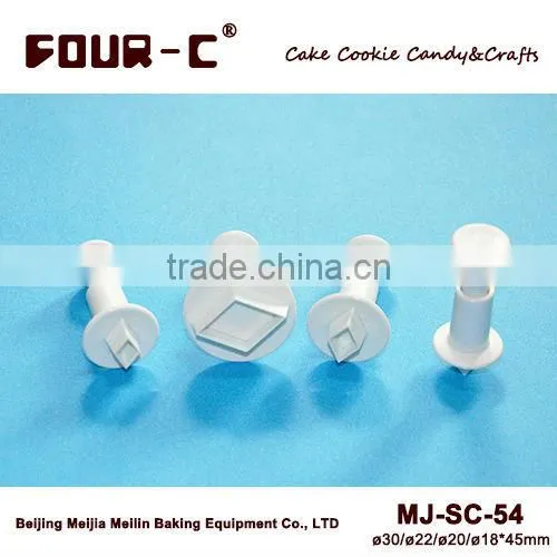 Diamond Fondant/pastry/gum Paste Plunger Cutters,sugar Craft Tools