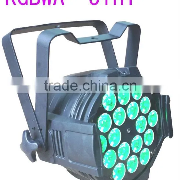 2014 HOT 18pcs 10w RGBWA 5in1 Led Par Can photo-2