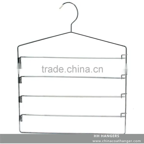 The HEAD Metal Natural Clothes Hanger With Five Metal Clips for Pants! photo-2