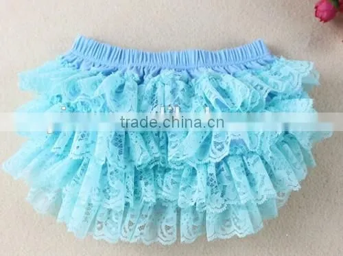 Sweet Color Lace Pants For Kids Soft Fabric Lace Pants For Kids photo-3