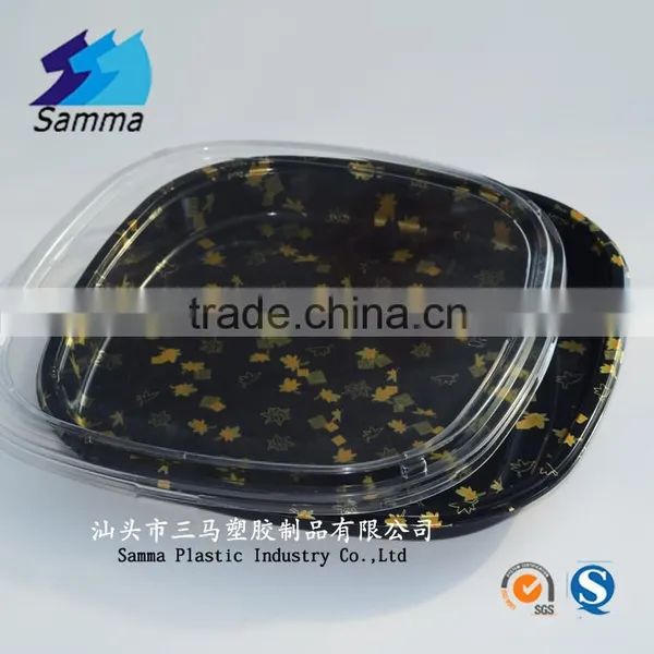 SM1-3110A 2016 Big Size Square Shape Sushi Tray With OPS Lid photo-4