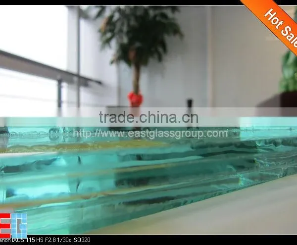 Clear PVB Film Laminated Glass