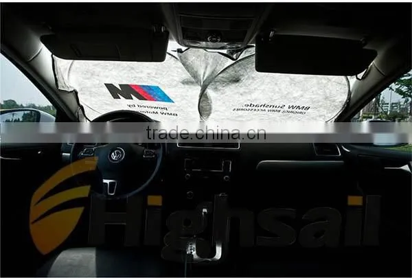 Windshield Logo Printed Tyvek Car Sunshade photo-3