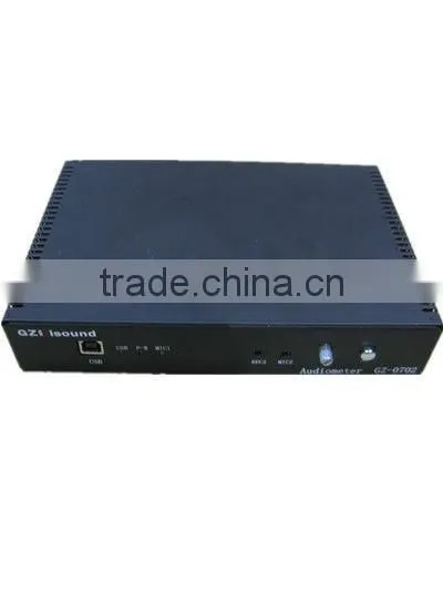 ENT Medical Equipment Sound Field Audiometry GZ0702 Digital pc Audiometer Portable for Pure Tone Audiometry photo-3