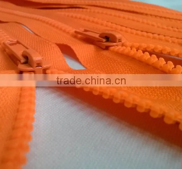 2016 #5 Open End Auto Lock Plastic Zipper photo-3