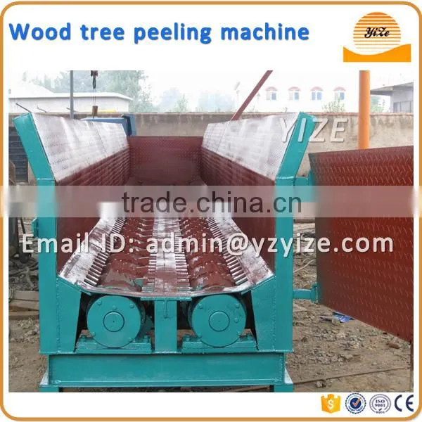 Open Groove Wood Branch Debarking Machine/ Wood Log Debarker for Sale photo-4