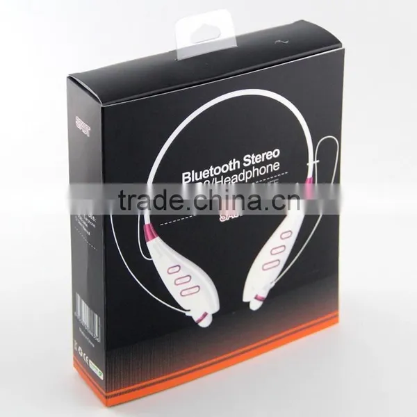Hbs-740 Wireless Music Stereo Bluetooth Headset,Universal Vibration Neckband Style Headphone Earphone for IPhone and for Samsung photo-2