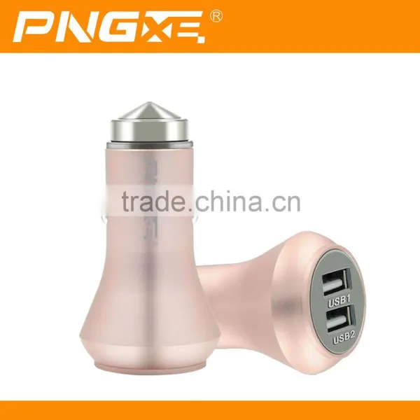 New Products 2016 Cell Phone Metal Usb Car Charger for IPhone 6 photo-5
