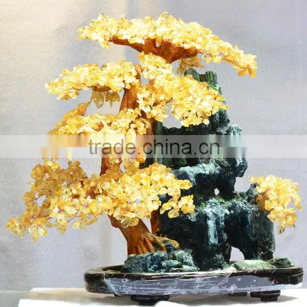New Fashion Gemstone Crystal Tree Lamp Polished Well Best Gift photo-3
