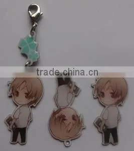 Cheap Custom Fashion Metal Souvenir Emoji Car Keychain photo-6
