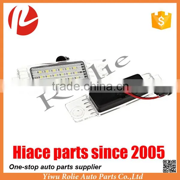 Spare Auto Parts Crystal LED License Plate Light for Toyota Hiace 2005-2016