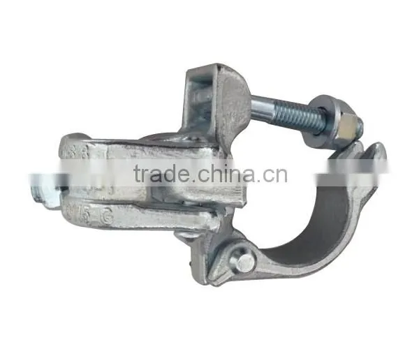 Steel Scaffolding Drop Forged Fixed Coupler Scaffold Parts Double Fittings