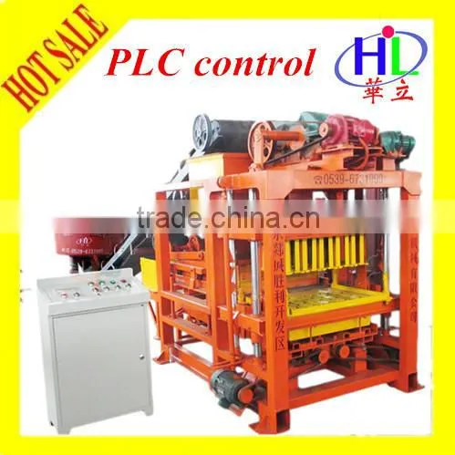 Hot Selling Small Size Fully Automatic QT4-23 Hollow Concrere Block Making Machine Hollow Block Machine for Sale
