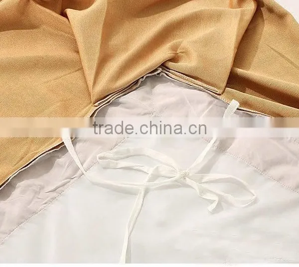 Plain Dyed 100 Polyester Hotel Collection Pleated Bedskirt photo-4