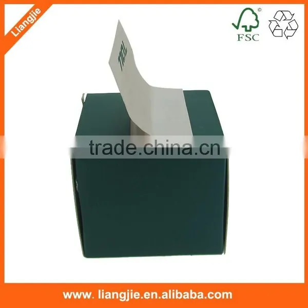 Zigzag Sticky Notepads Custom Logo Printed in Advertised Paper Case/box