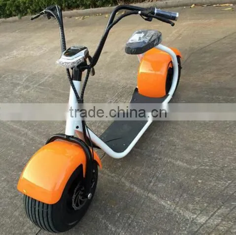 2016 Popular Harley Style Electric Scooter With Big Wheels photo-6
