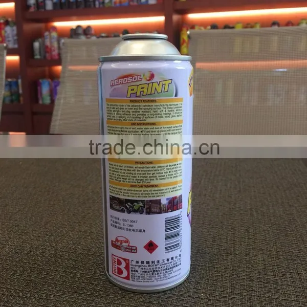 Material Custom Tin Can Aerosol Spray 4 Color Printing photo-2