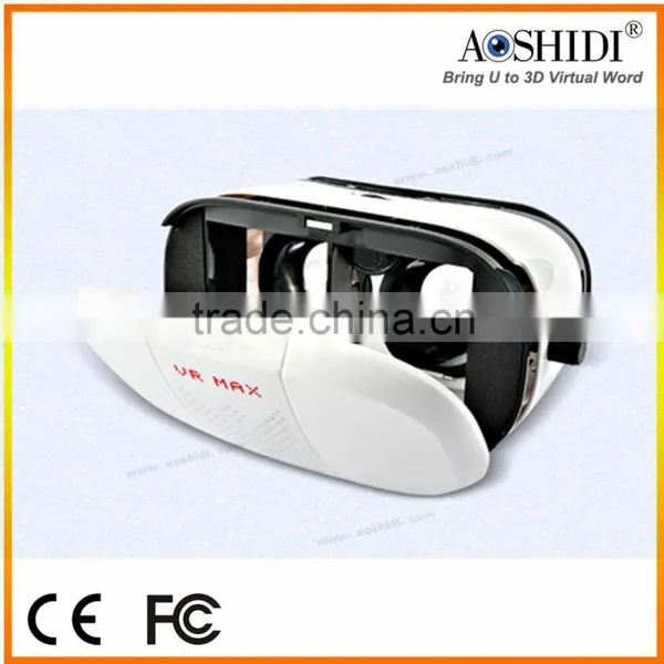 Cheap Adjustable 3D VR ,Plastic Google Cardboard 3D VR BOX 2.0 Virtual Reality Glasses Case Plastic Google Cardboard photo-4