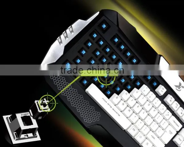 Cool 3 Colors Led Light Gaming Computer Keyboard in Shenzhen photo-4