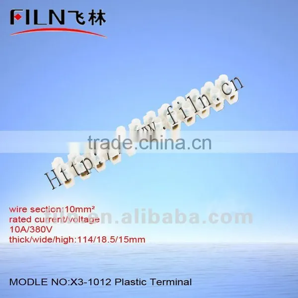 Connector Strip X3-1012 Plastic