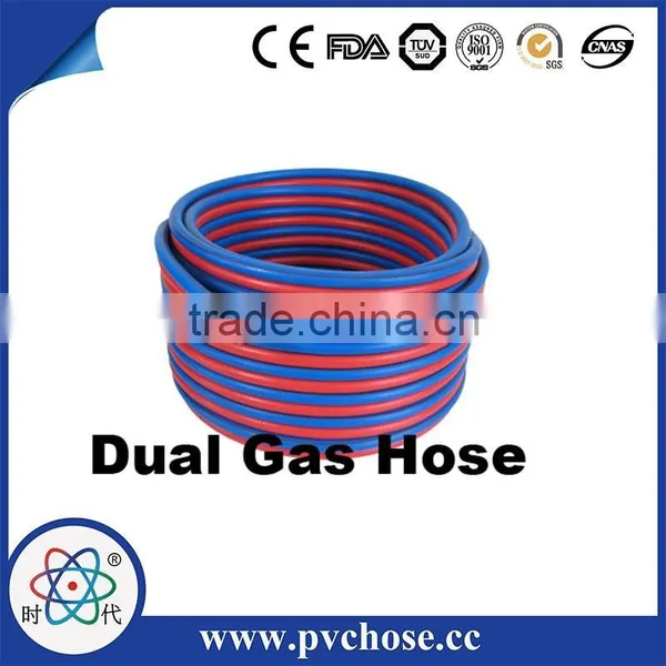 6mm 9mm Pvc and Rubber Oxyen Acetylene Twin Hose,pvc and Rubber Mono-hose,green and Red Twin Welding Hose for Air photo-4